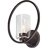 Forte 2720-01-32 One Light Wall Sconce, Bronze