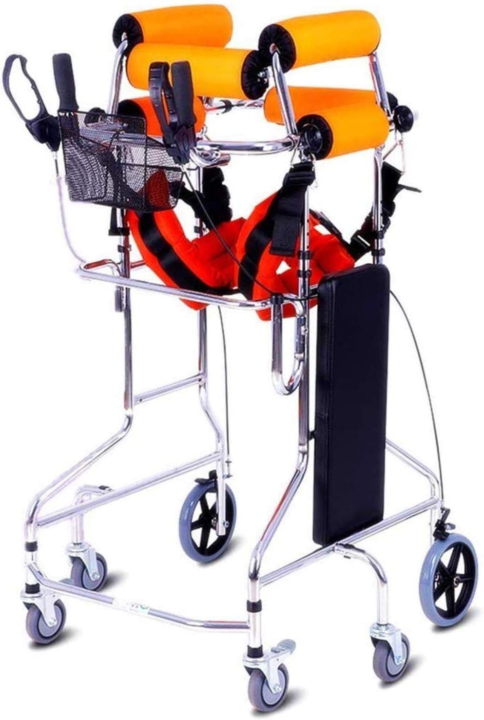 Standard Walkers Walking Aid walking stick Rolling Walkers for Men/Walker/Walk Aid Equipment/Stand Frame Height Adjustable Walking Frames (Color : A)
