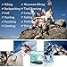 SuMade 100% Waterproof Breathable Socks, Unisex Cushioned Wicking Dry Fit Outdoor Sports Hiking Running Skiing Socks 1 Pair