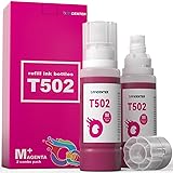 OFFICENTER T502 502 Ink Refill Bottles Magenta for