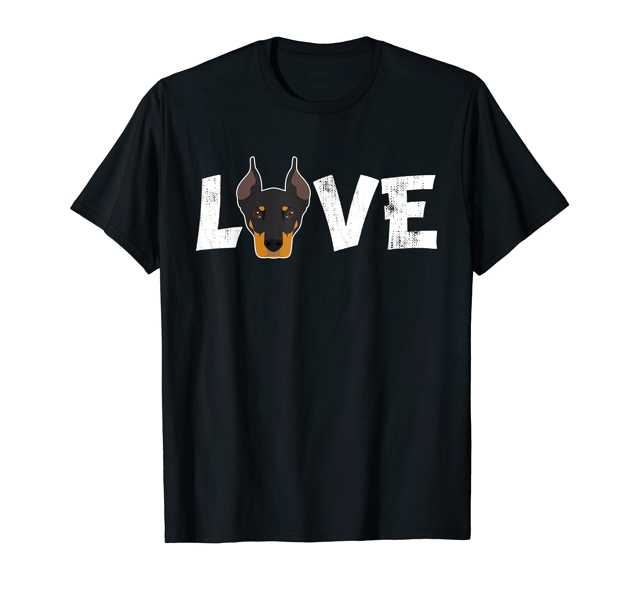 Dog Mom Dog Dad Dobberman Dog Pet Lover T-Shirt