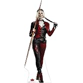 Cardboard People Harley Quinn Cardboard Cutout - The Suicide Squad | Made in USA, 74 x 30 inches, WB, 2021 film, Single-sided print, Easel back included