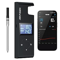 AIRMSEN 500ft Long Range Wireless Meat Thermometer