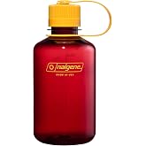 Nalgene 16 oz Narrow Mouth Water Bottle, Laker | Slim Cup Holder Size, BPA-Free, Durable &amp; Lightweight, Leak Proof, Dishwasher Safe, Small Bottle for Gym, Hiking &amp; Travel