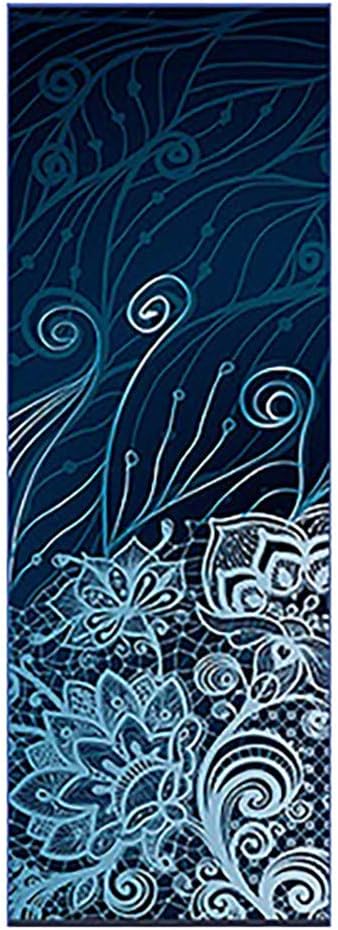 OTTATA Printed Yoga Mat Exercise Fitness Mat - High Density Non-Slip Workout Ma for Yoga, Pilates & Exercises, Anti - Tear, Sweat - Proof, Indoor Home Fitness Sport Dedicated Essential