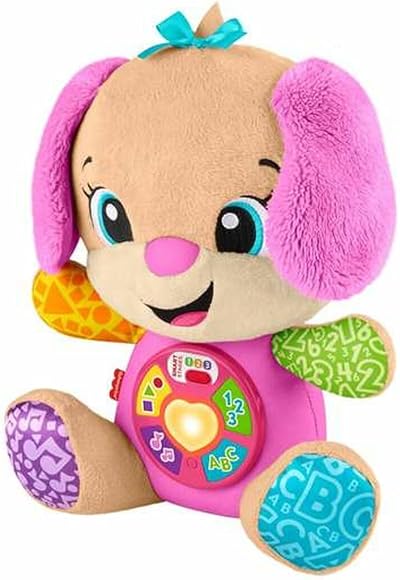 Fisher-Price Laugh & Learn SIS JFD35 Plush Musical Toy Multilingual 6m+