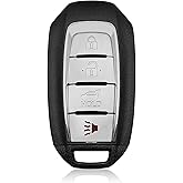 Keylessbest Replacement for 2019 2020 Infiniti QX60 Key Fob Remote Control KR5TXN7 4 Buttons 434MHz