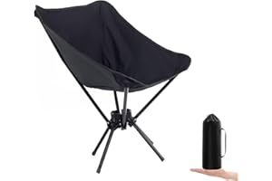 Moulyan Portable Camping Chairs,Lightweight Folding Camping Chairs with Storage Bag,Backpacking Chair for Outside Camping, Hiking, Travel, Beach and Sports