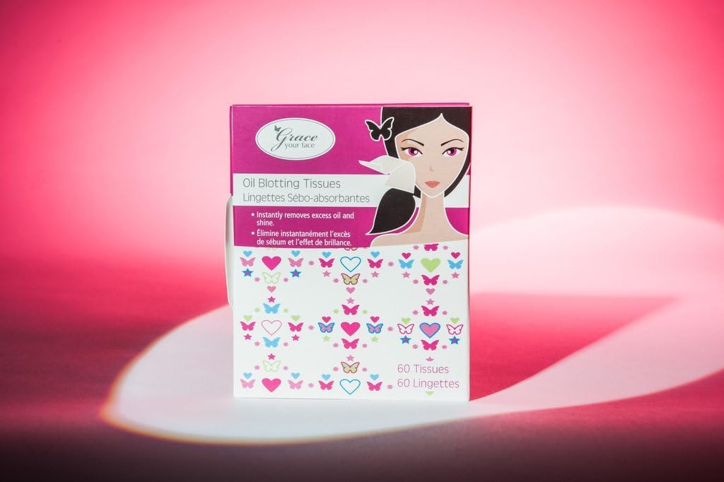 Grace Your Face - Oil Blotting Tissues (60 per pack)