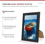 Alison Kingsgate Modern 5x3.5 Black Picture Frame Engineered Wood view 5
