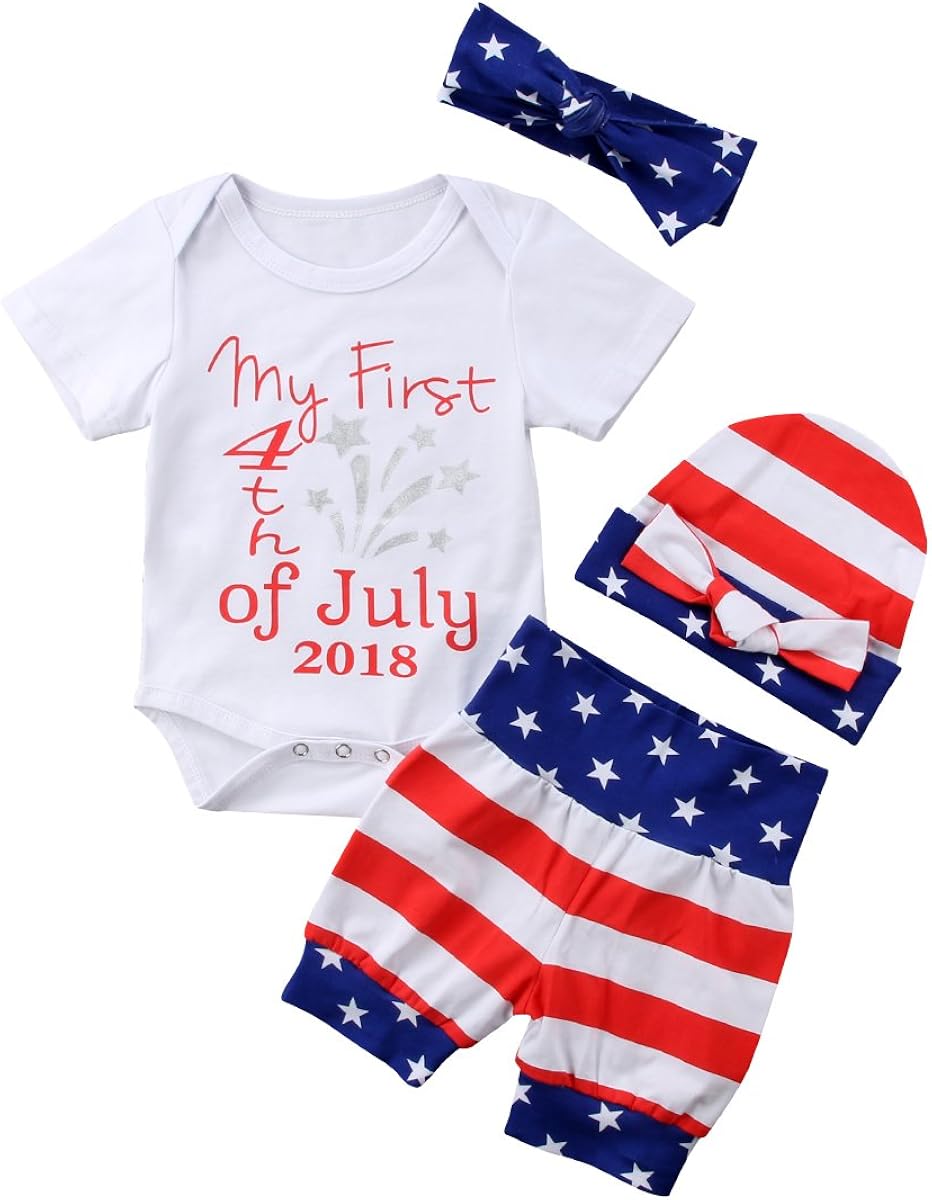 4th of july baby outfit boy