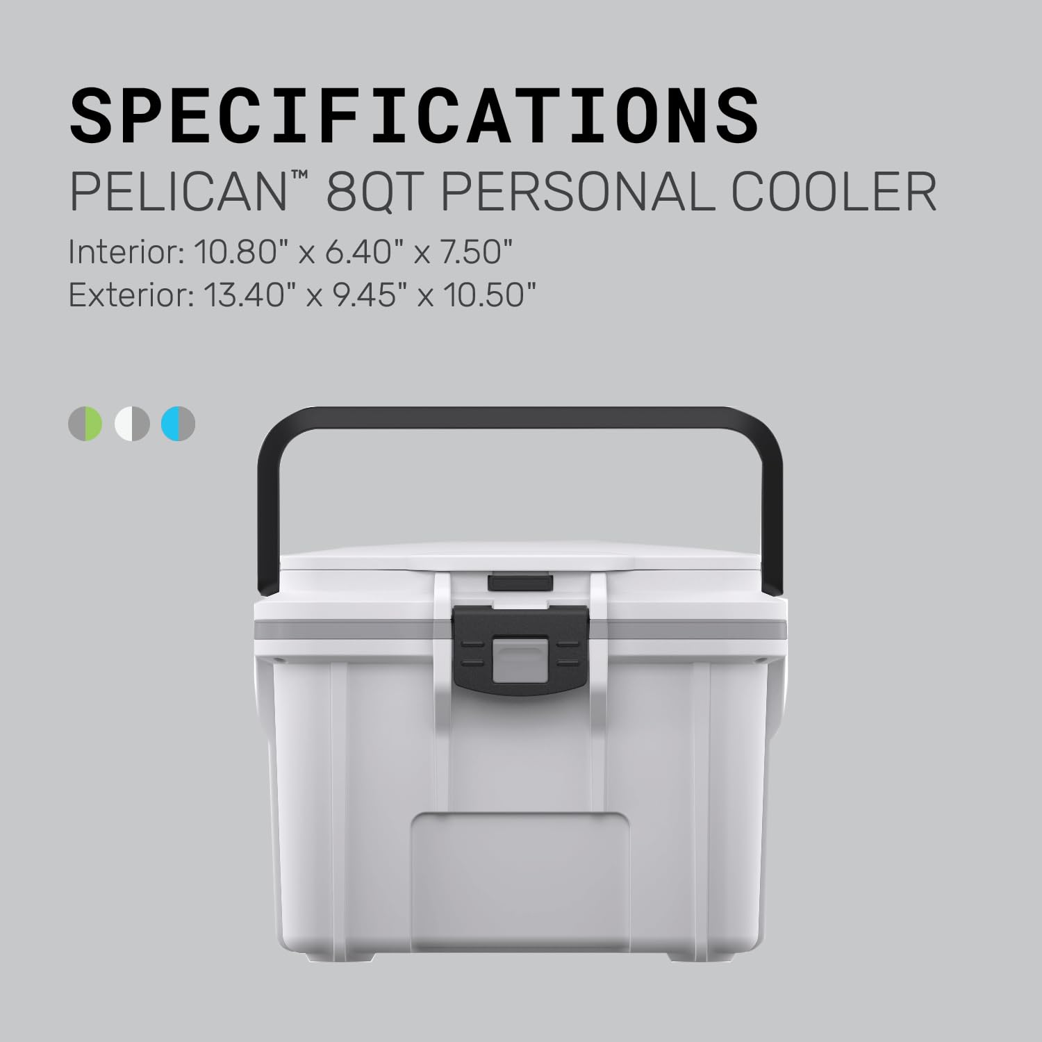 Pelican 8QT Personal Cooler & Dry Box