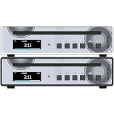 SMSL PL100PRO CD Player,RCA/Optical/Coaxial/XLR Balanced/3.5+4.4mm Headphone Output,200mW 32&Omega;,2*CS43131 High-End DAC Chips,Compatible with CD-R/CD-RW/MP3 Discs,Lossless MQA Playback