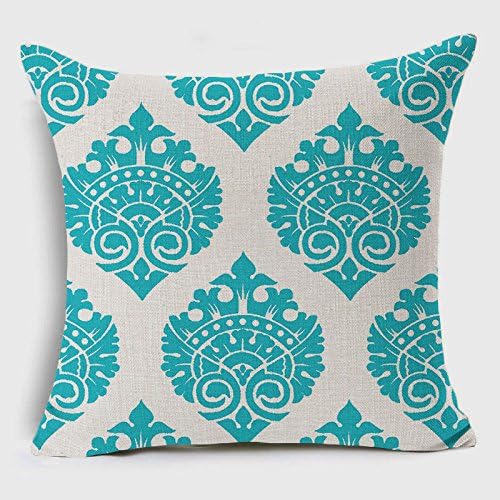CASE PILLOW - Bohemian &amp; Moroccan Geometric Cotton Linen Pillow Case Square Cushion Cover