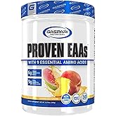 Gaspari Nutrition Proven EAAs, Vegan Fermented EAAs, Enhances Recovery &amp; Replenishes Electrolytes, Non GMO (30 Servings, Guava Nectarine)