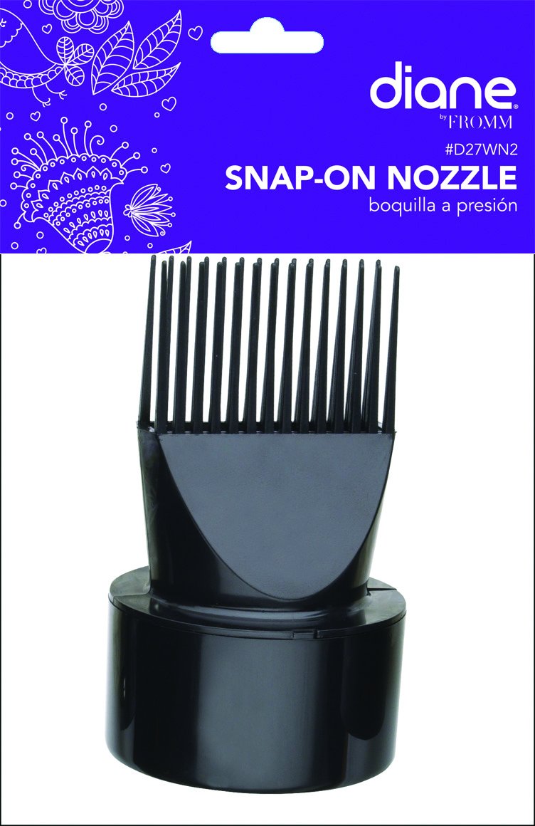 Diane Universal Dryer Pick Attachment – Blow Dryer Comb Attachment, Fits Most Dryers with 2” Barrels – Black – D27WN2: Beauty