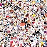 300Pcs Sexy Anime Girl Stickers Pack,Vinyl