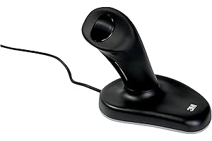 3M Wired Ergonomic Optical Mouse, Patented Vertical Grip Design, USB/PS2 Plug and Play, 6.5' Cord, Large Size