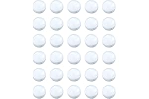 uxcell 1000Pcs 5.5mm Lab Boiling Stones, Solid Round Clear Glass Boiling Beads, High Precision Glass Beads for Bottle Shaking