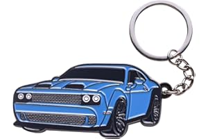 zuxiaoyaya for Challenger Keychain Accessories SRT,key chain for Dodge Challenger SRT SXT