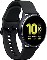 Samsung Galaxy Watch Active2 Bluetooth 40mm Aluminium Aqua Black German Version view 5
