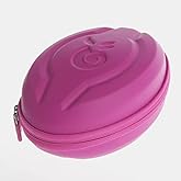 Hermitshell Hard Travel Case for iJoy Matte Rechargeable Wireless Bluetooth Foldable Over Ear Headphones (Pink)