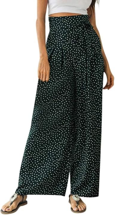 pantalones anchos mujer