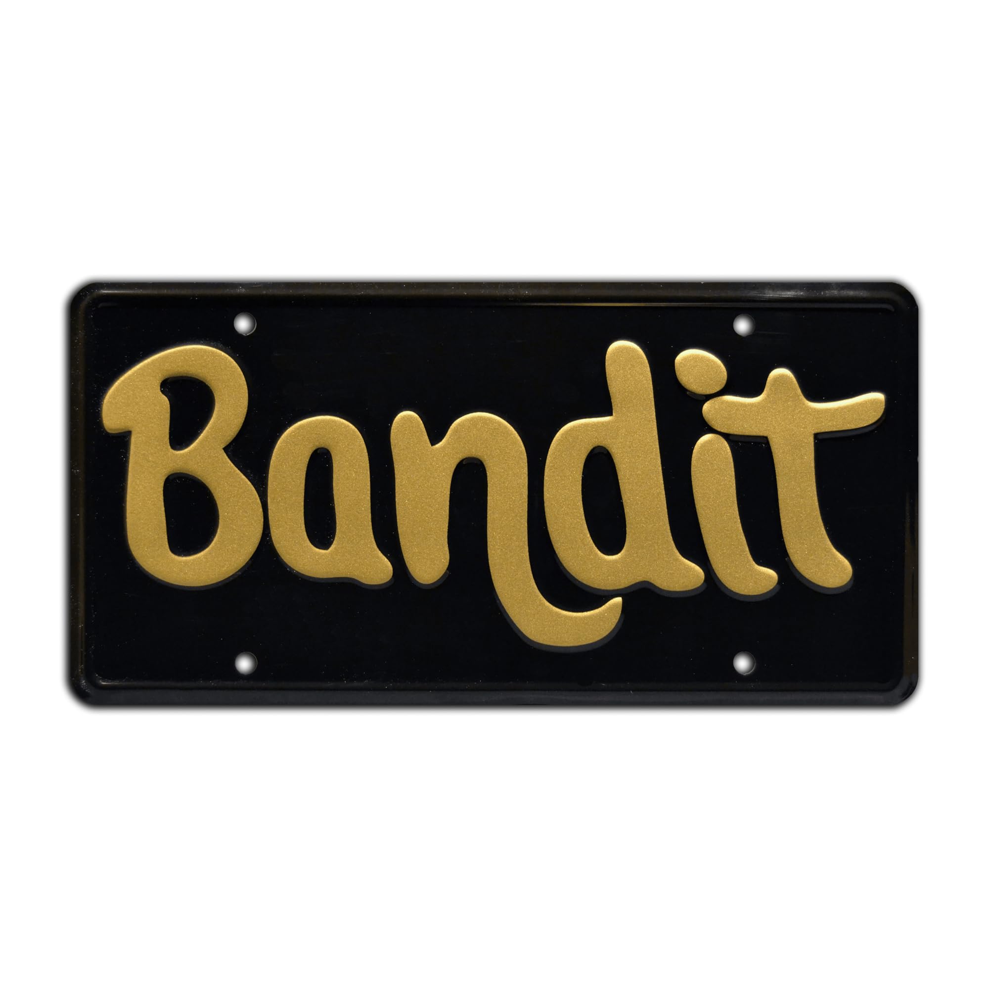 Celebrity Machines Burt Reynolds | Bandit | Metal Stamped License Plate