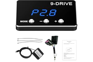QAGEA Throttle Response Controller 9 Drive Modes Smart Electronic Racing Accelerator Compatible with Toyota Tacoma FJ Cruiser 4Runner Hilux Prius Fortuner Innova Prado