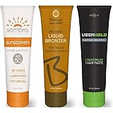 Tipsy Tubes Hidden Sunscreen Lotion Flask - Suntan Oil Flask-Sneak Smuggle Hide Booze and Alcohol - His and Her Flask for Con