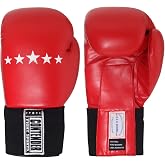 Contender Fight Sports Amateur Competition Gloves | Faux leather boxing gloves featuring USA Boxing required IMF Tech foam padding, attached thumbs, and a secure hook &amp; loop fit