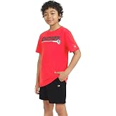Champion Boys 2 Piece Short Sleeve Shirt and Mesh Shorts Sets