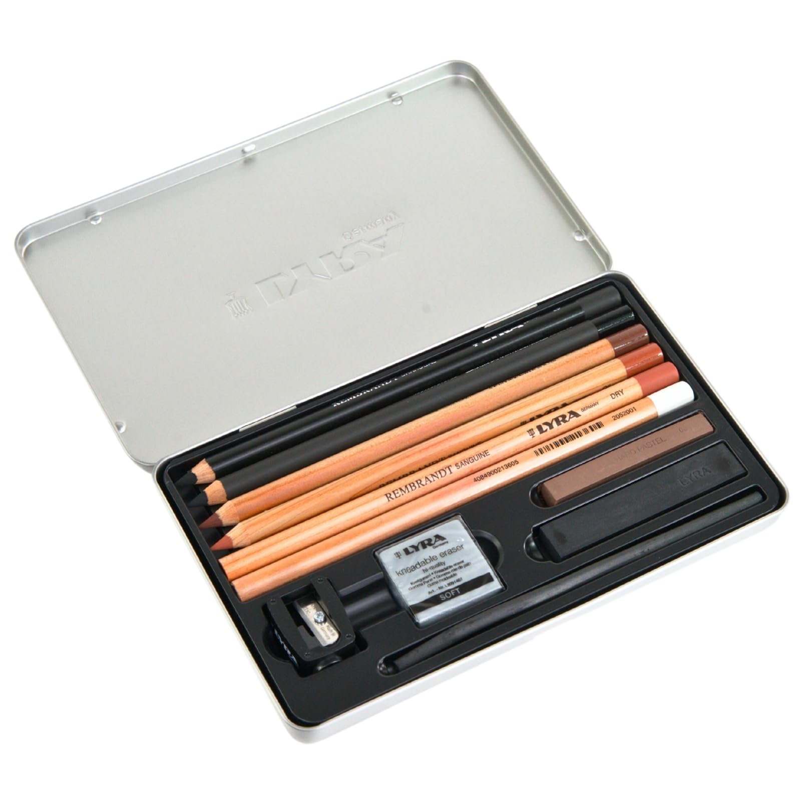 LYRA 2051110 Rembrandt Art Specials, Fine Art Sketching Set, 11 Assorted Pencils, Ideal for Professionals & Students, lead 5mm