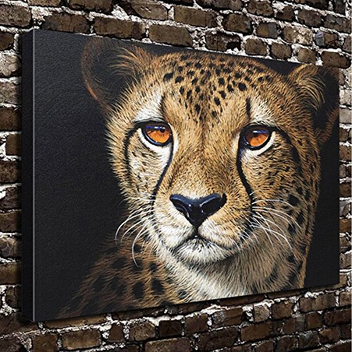 Cheetah Wall Art Kritters in the Mailbox Cheetah Canvas or Mural