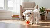 The Dog's Balls Dog Tennis Balls Orange Small 6 Pack Non Abrasive Felt view 4