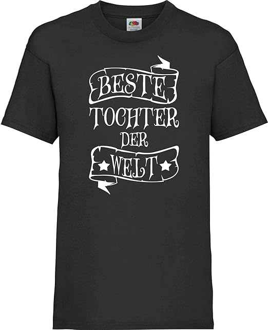 Shirtinstyle Kinder TShirt, Beste Tochter Der Welt, Shirt, Junge