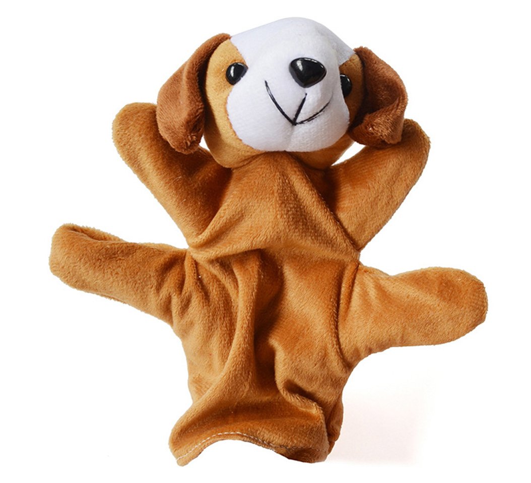 Vinmax Funny Hand Puppets For Kids Plush Hand Puppets For Cartoon Hand Puppets, 1PC （Random style）