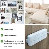 TRLREQ 18 Pcs Tape Self Adhesive Hook Loop Strips Heavy Duty Wall Fastener view 5