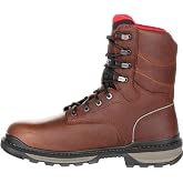 ROCKY Men's Rams Horn Composite Toe Waterproof Insulated Work Boots