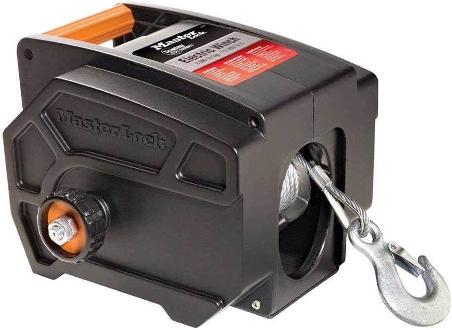 Master Lock 2953AT 12Volt DC Portable Winch Home Improvement