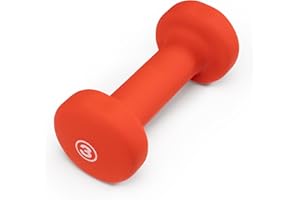 Marcy Colored Neoprene Dumbbell (Sold in Singles) Hand Weights, Exercise Free Weights for Home Gym
