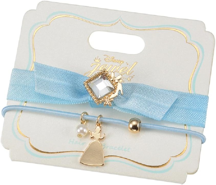 Disney Japan Cinderella Ribbon Hair Tie Hair Up Bracelet, Japan Import