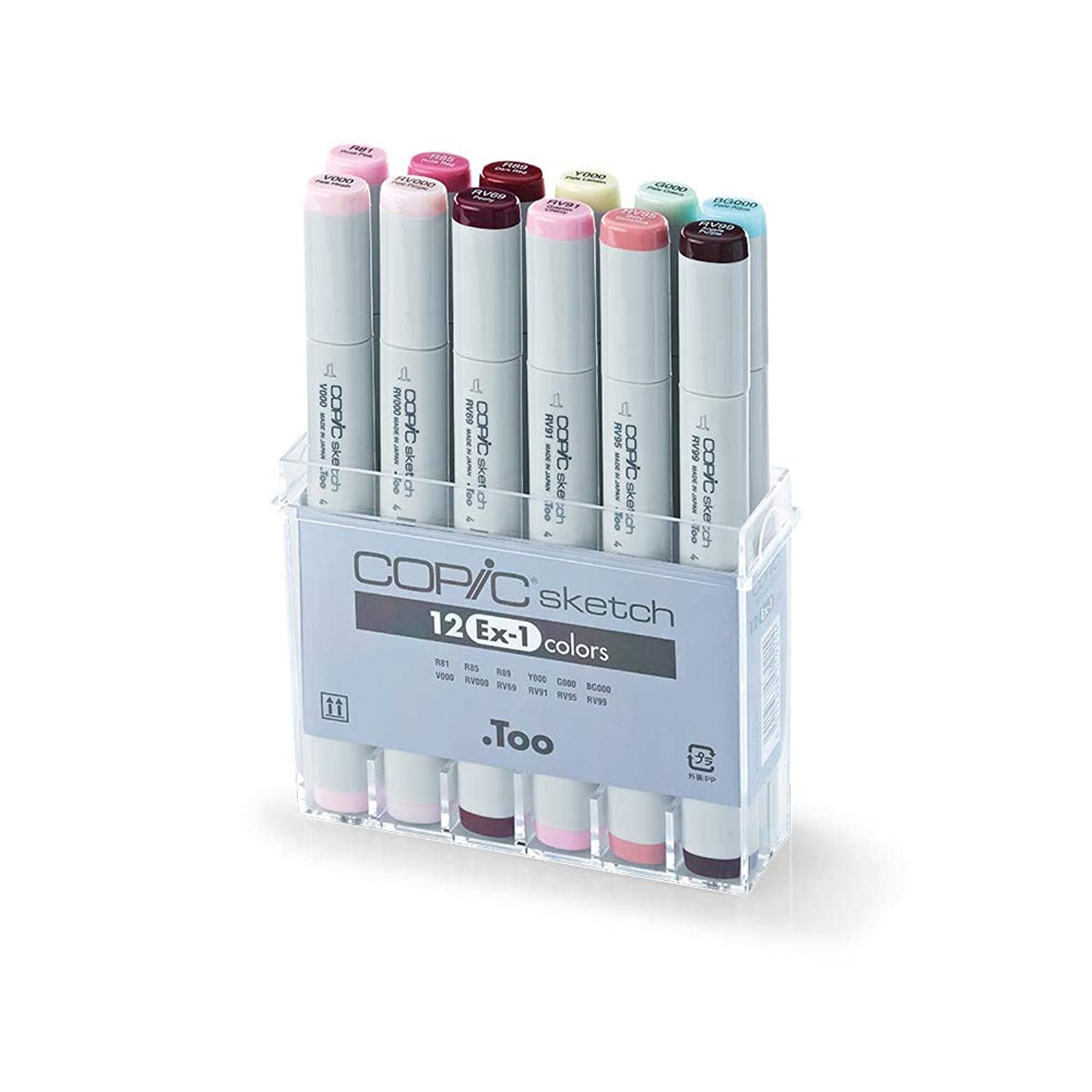 Copic Sketch 12 Piece Set - EX-1 — image 1