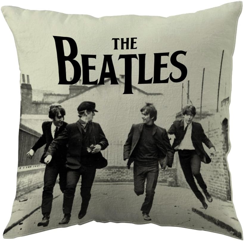 The Beatles Limited Memorabilia Retro Pillow Cases (16"x16" Two Sides Printed)