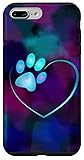 iPhone 7 Plus/8 Plus Heart with paw of a dog or cat