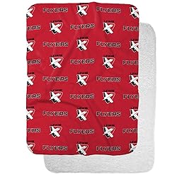 Lewis University Logo Pattern Sherpa Blanket, Warm