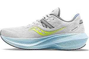 Saucony Women's Triumph 20 Sneaker, Fog/Vapor, 8.5