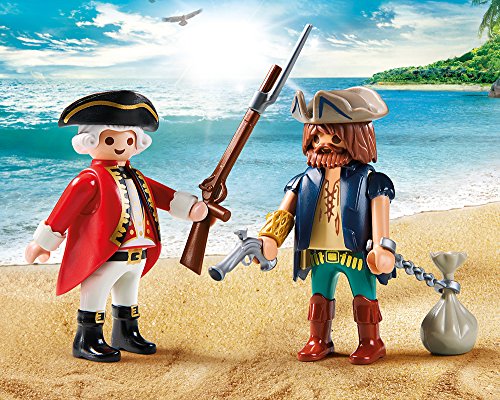 Playmobil 9446 - Duo Pack Pirat und Soldat Spiel – Bild 3