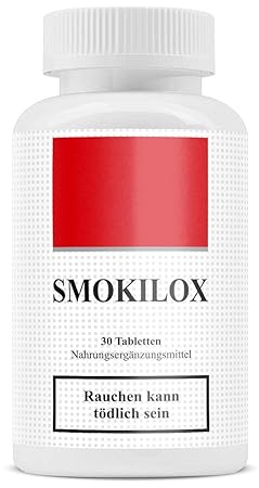 Smokilox | Endlich Nichtraucher | ohne Nikotin | Mit dem Rauchen aufhören | Rezeptfrei | 100% natürlich
