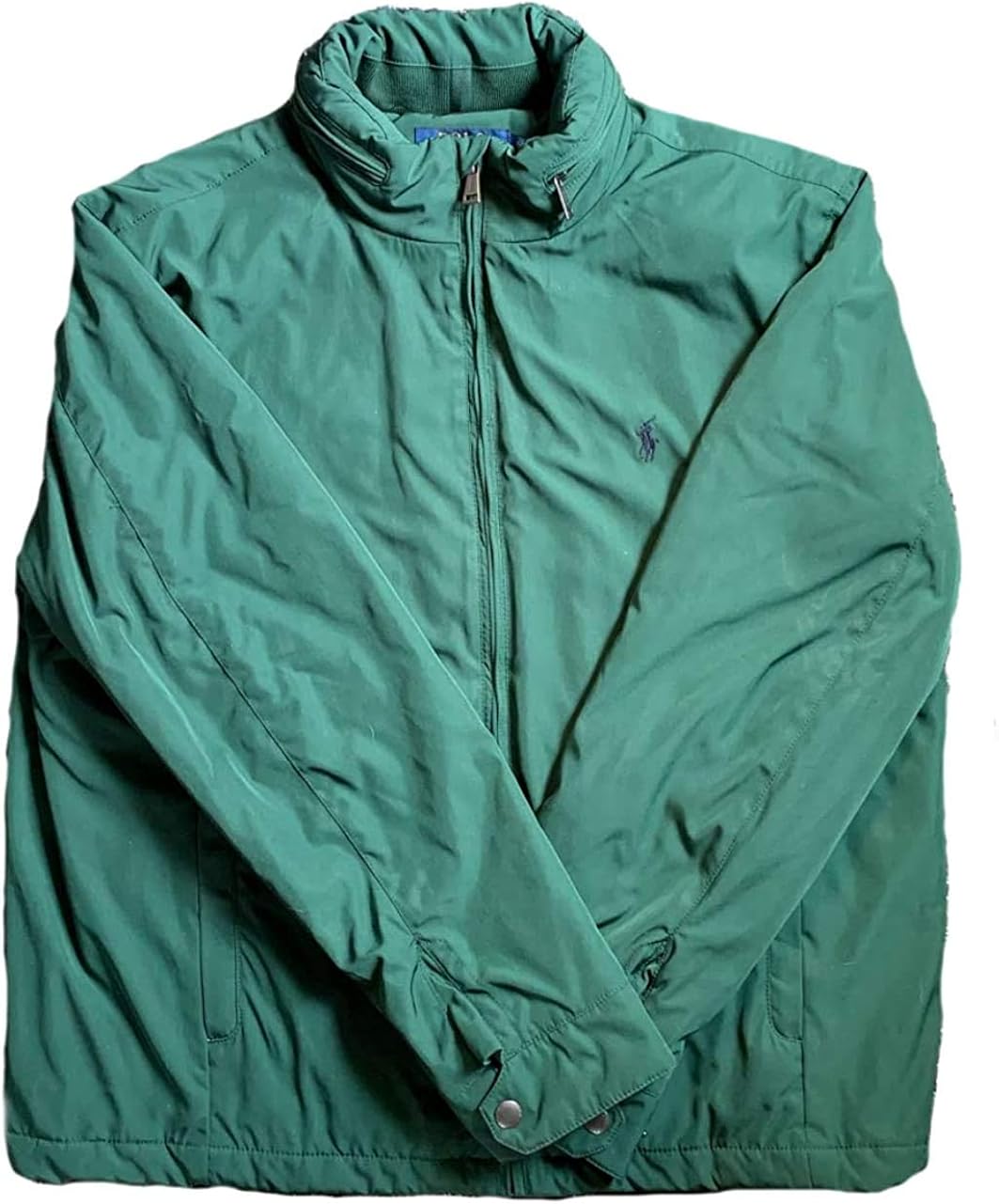 polo ralph lauren men's nylon hooded windbreaker jacket